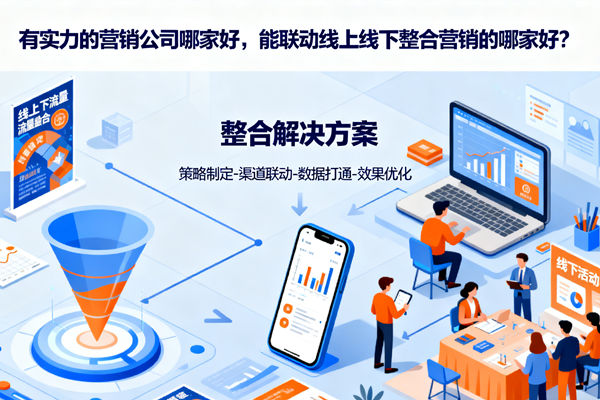 有實(shí)力的營銷公司哪家好，能聯(lián)動線上線下整合營銷的哪家好？