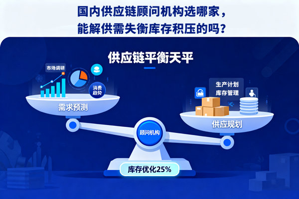 國內供應鏈顧問機構選哪家，能解供需失衡庫存積壓的嗎？